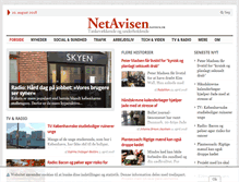 Tablet Screenshot of navisen.dk